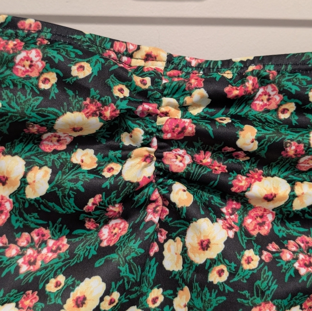 Guess Floral Swim Bikini Bottom Size Small - Picture 3 of 6